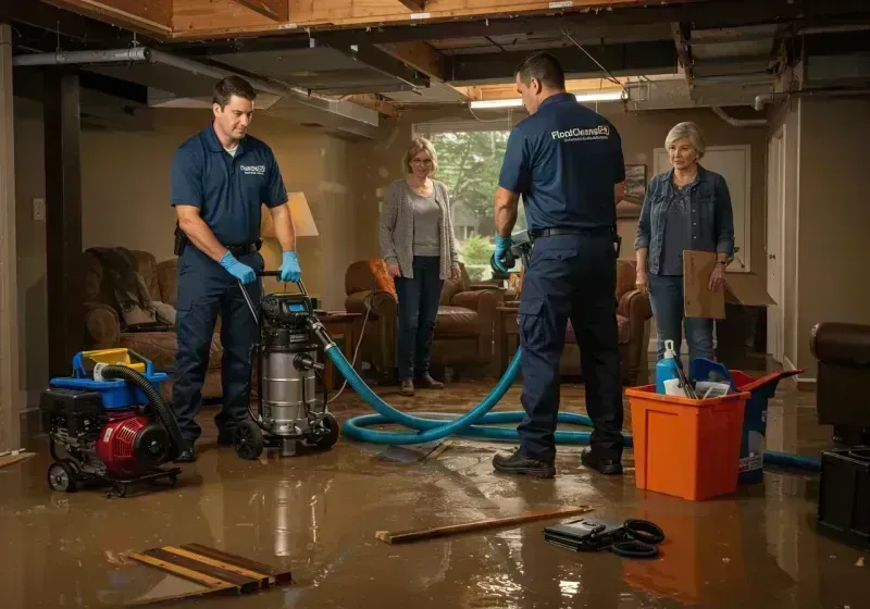 Basement Water Extraction and Removal Techniques process in Ironville, KY